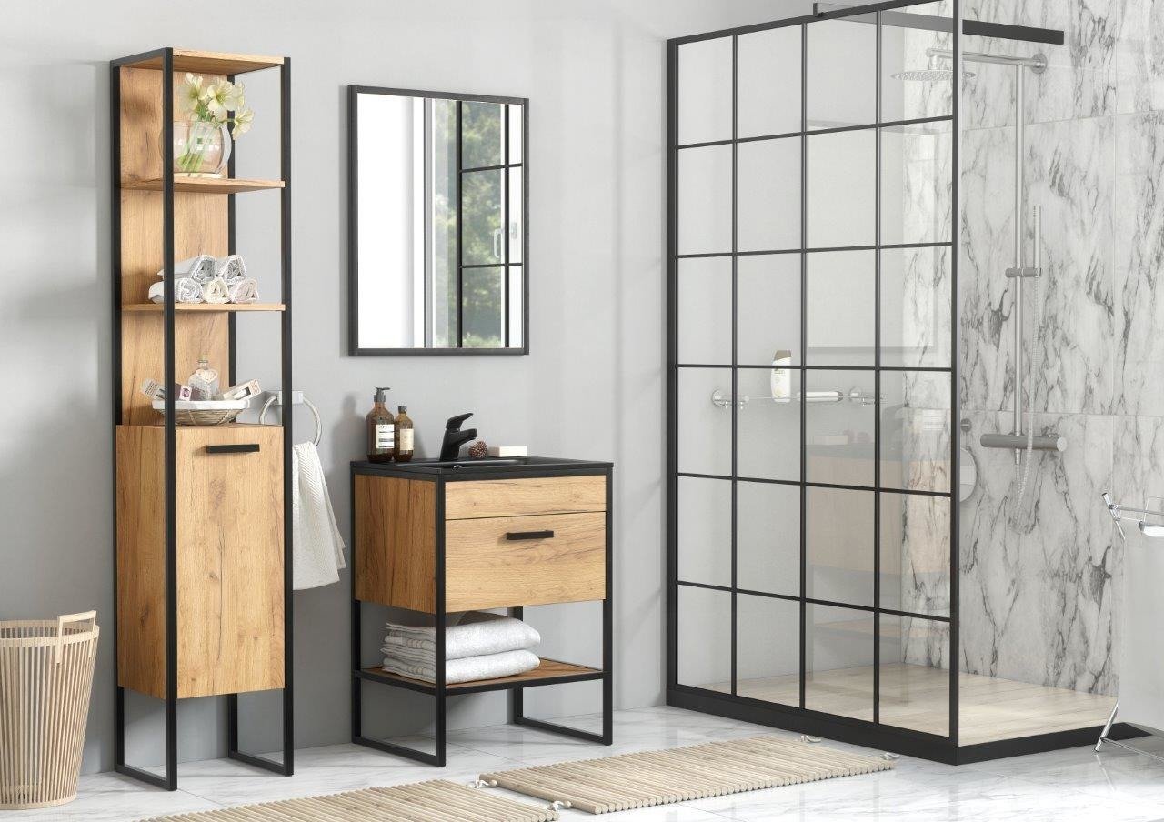 Bathroom furniture set "Brooklyn", 60 cm