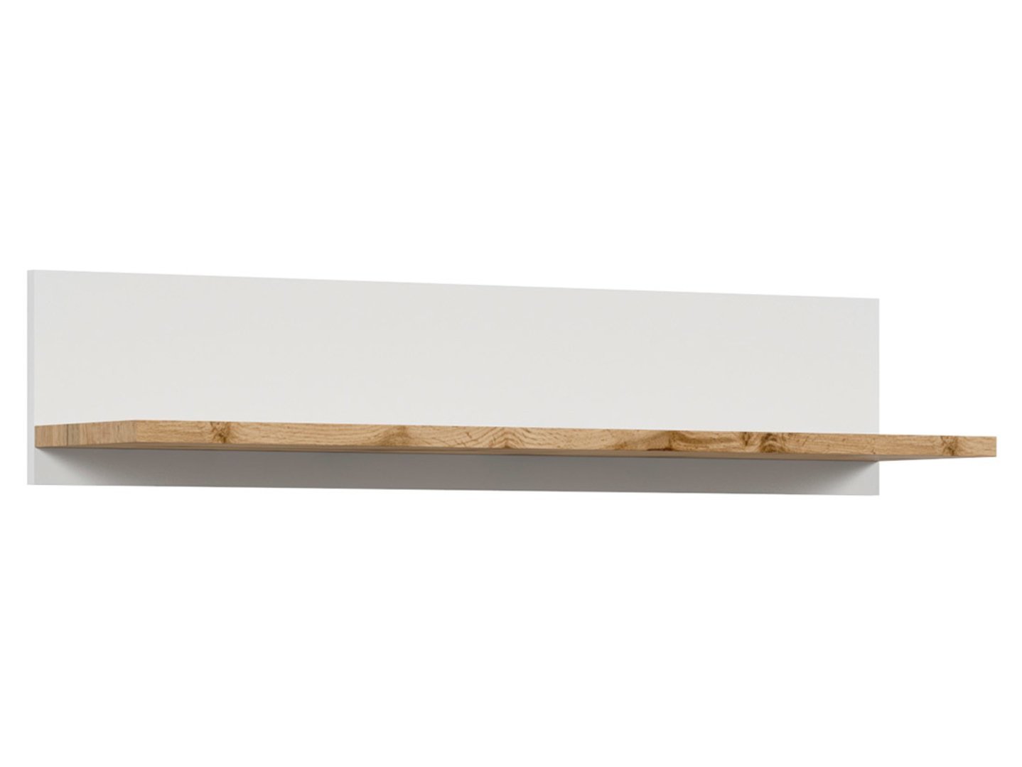 Shelf 106 HOLTEN 106 cm white/wotan oak