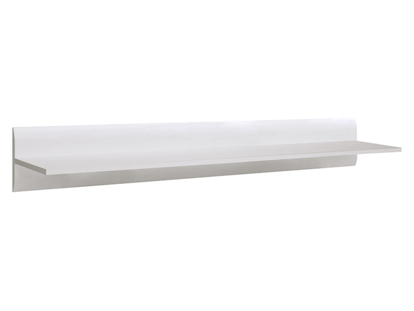 AZTECA TRIO shelf 105 cm white/white glossy