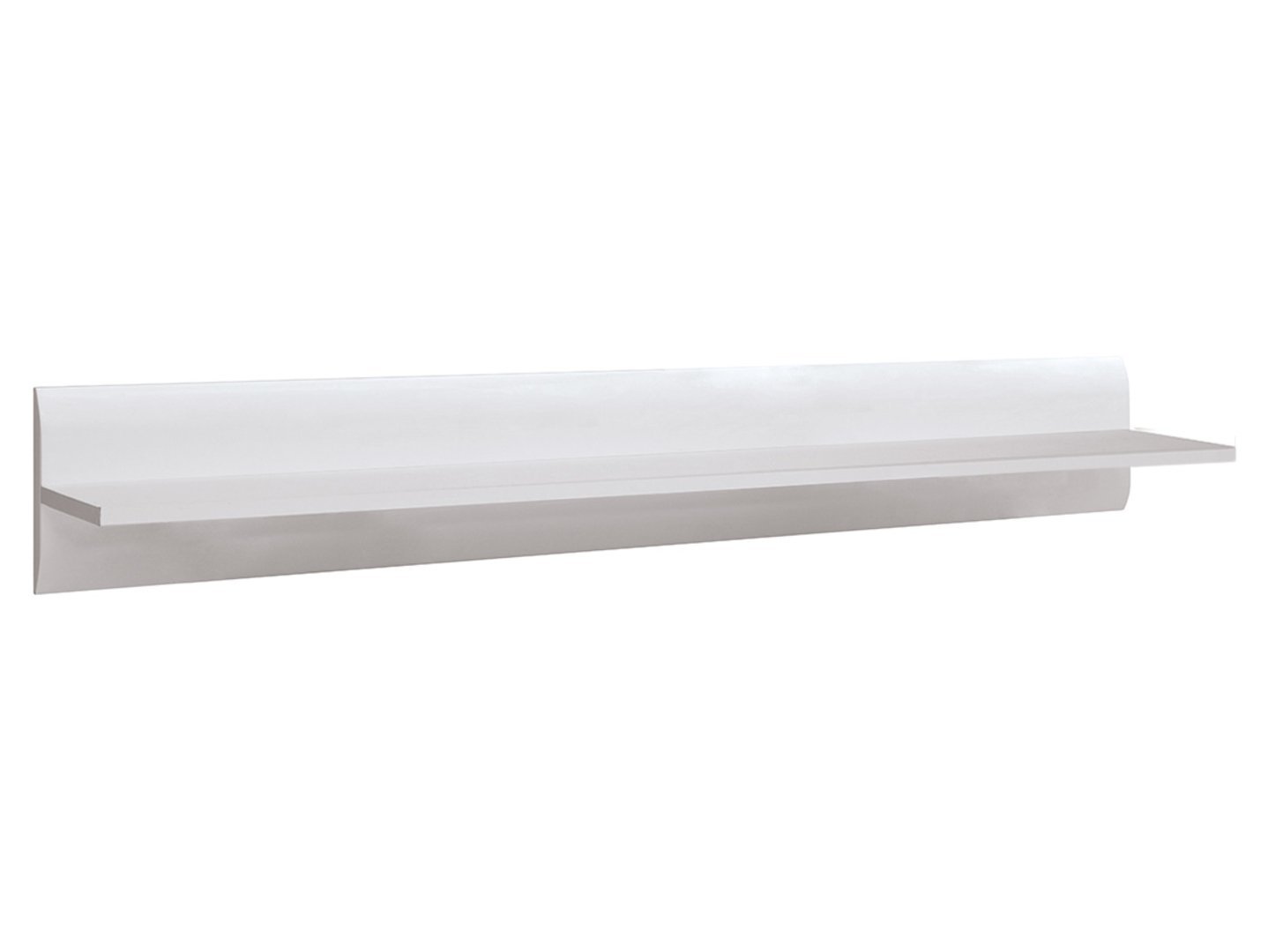AZTECA TRIO shelf 150 cm white/glossy white