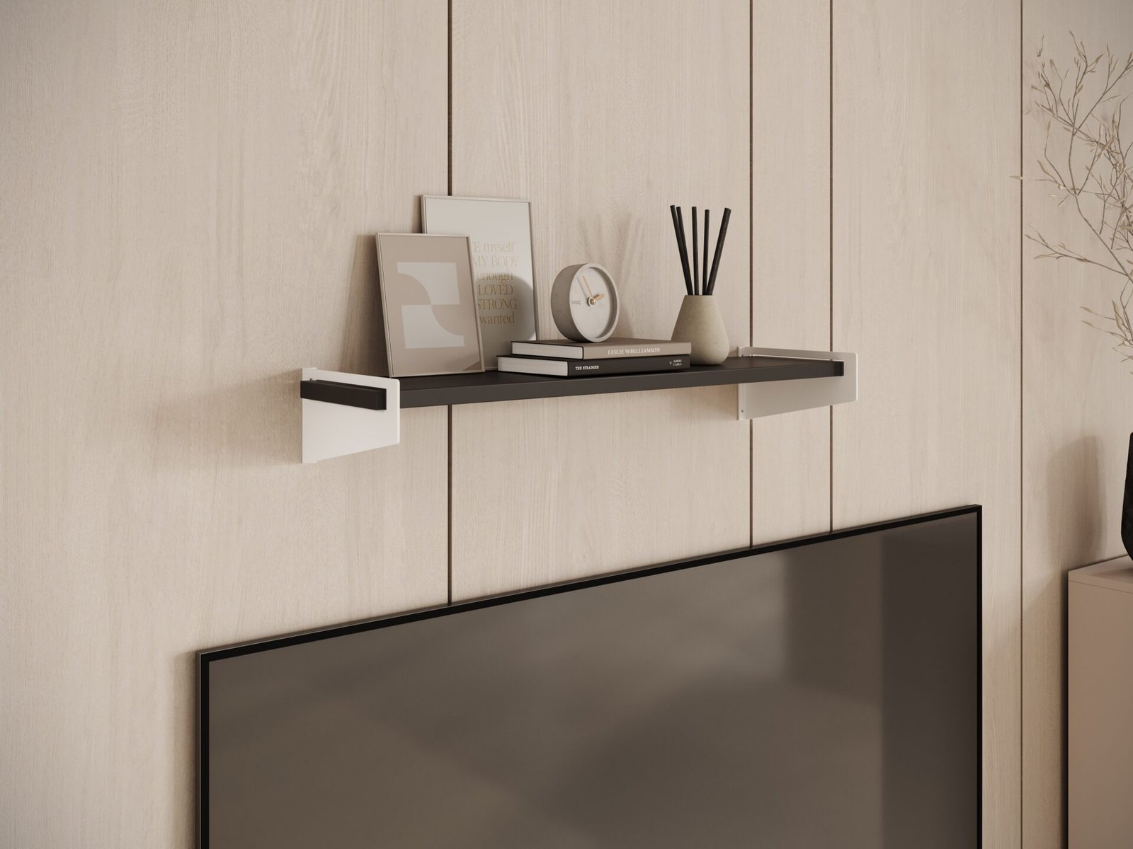 Ivi shelf white/black ADRK - Image 2