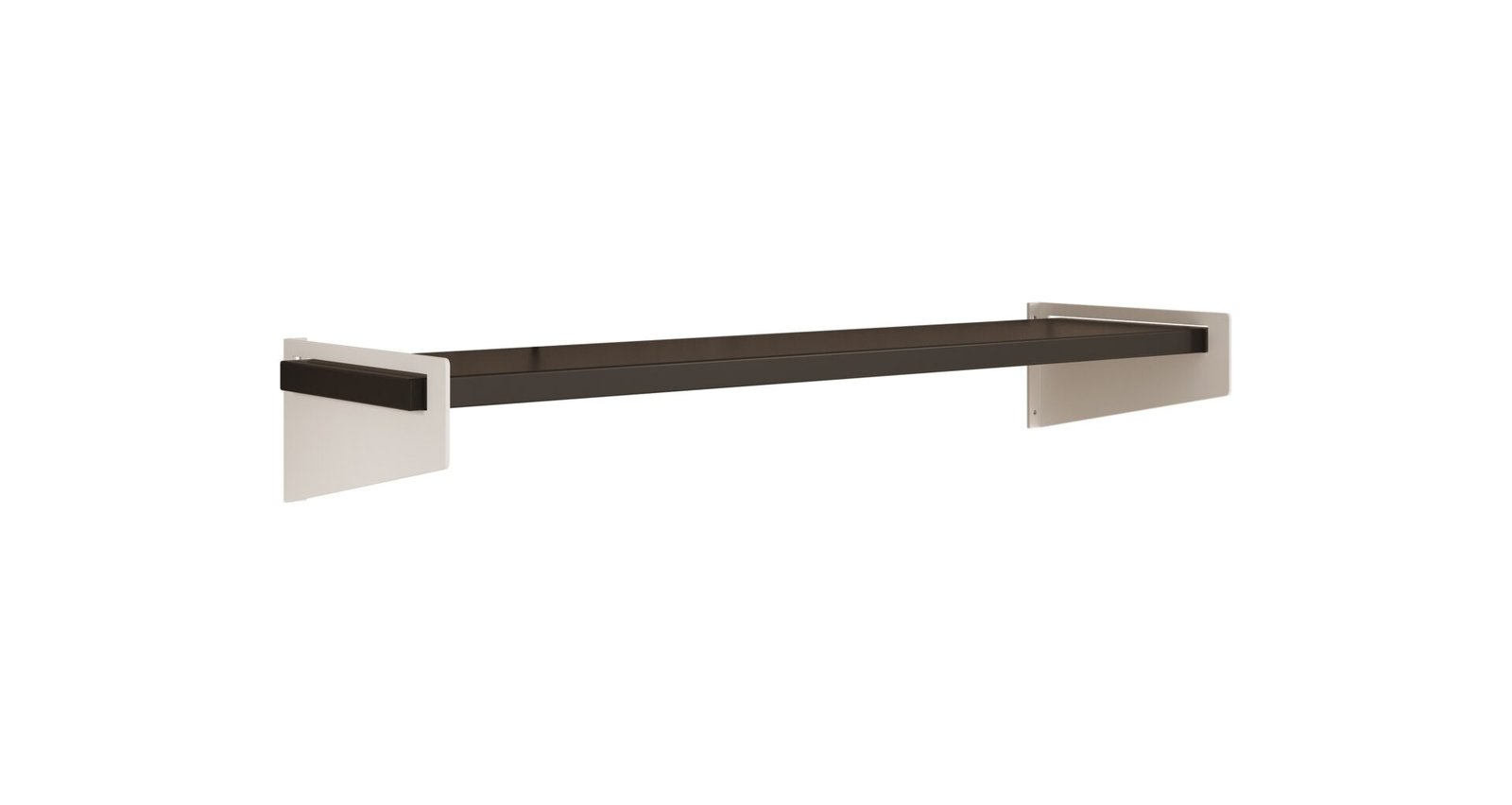 Ivi shelf white/black ADRK
