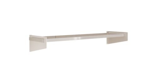Ivi shelf, white/glossy white, ADRK