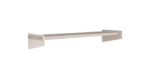 Ivi shelf, white/concrete, ADRK