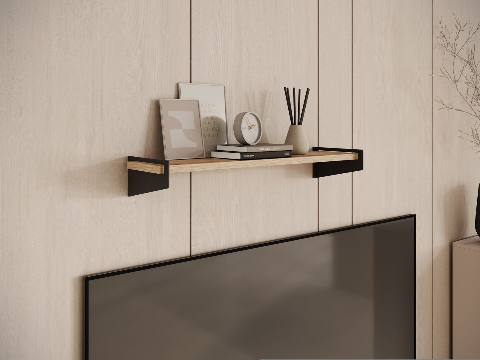 Ivi black/artisan ADRK shelf - Image 2