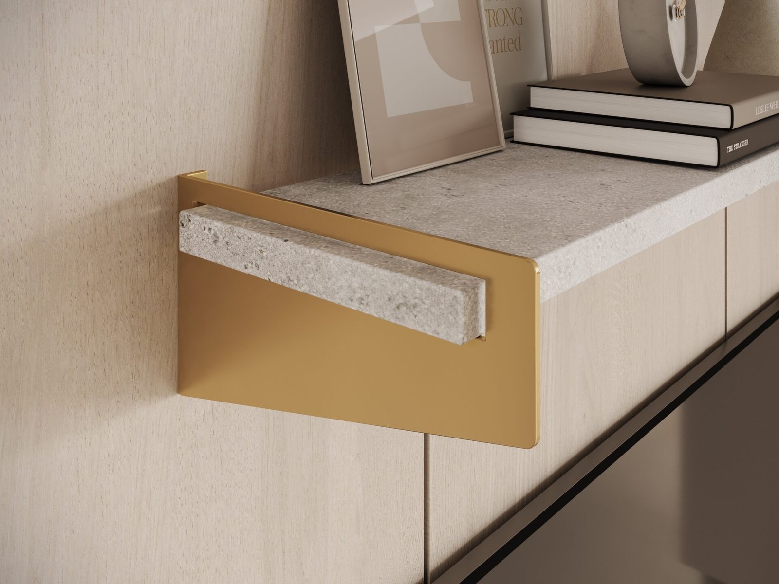 Ivi gold/concrete ADRK shelf - Image 3