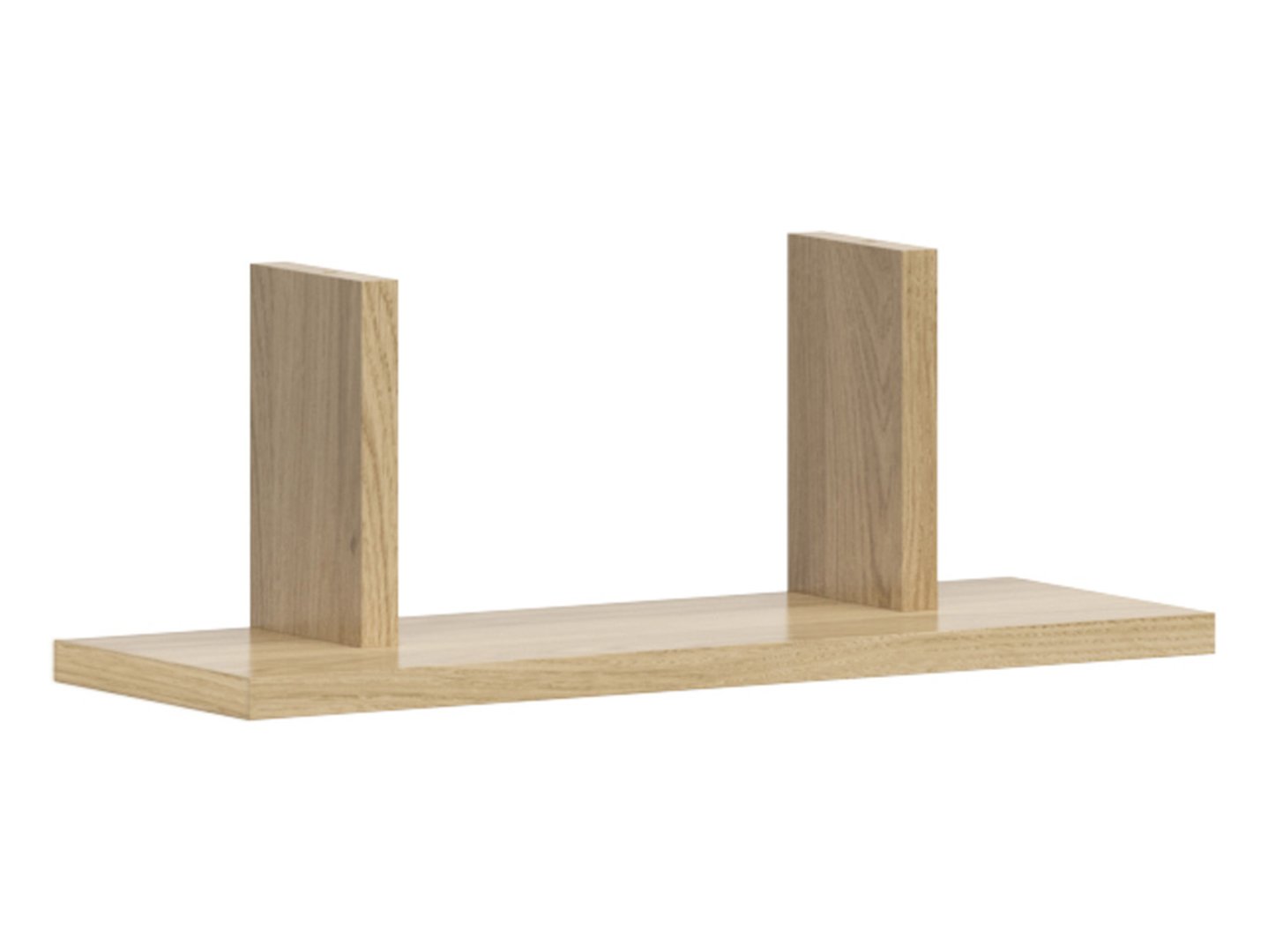 JUNONA LINE kitchen shelf, 40 cm, bernstein oak