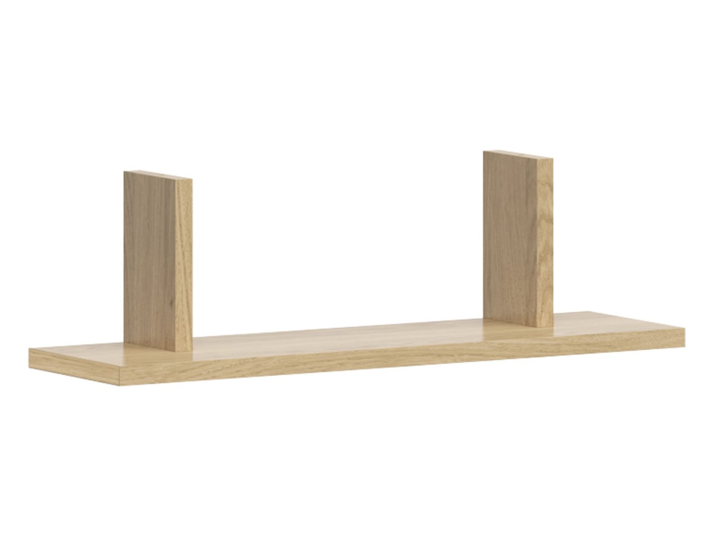 JUNONA LINE kitchen shelf, 50 cm, bernstein oak