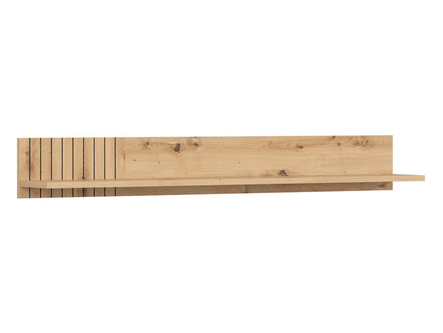 LAMEA bookshelf 135 cm, oak imitation