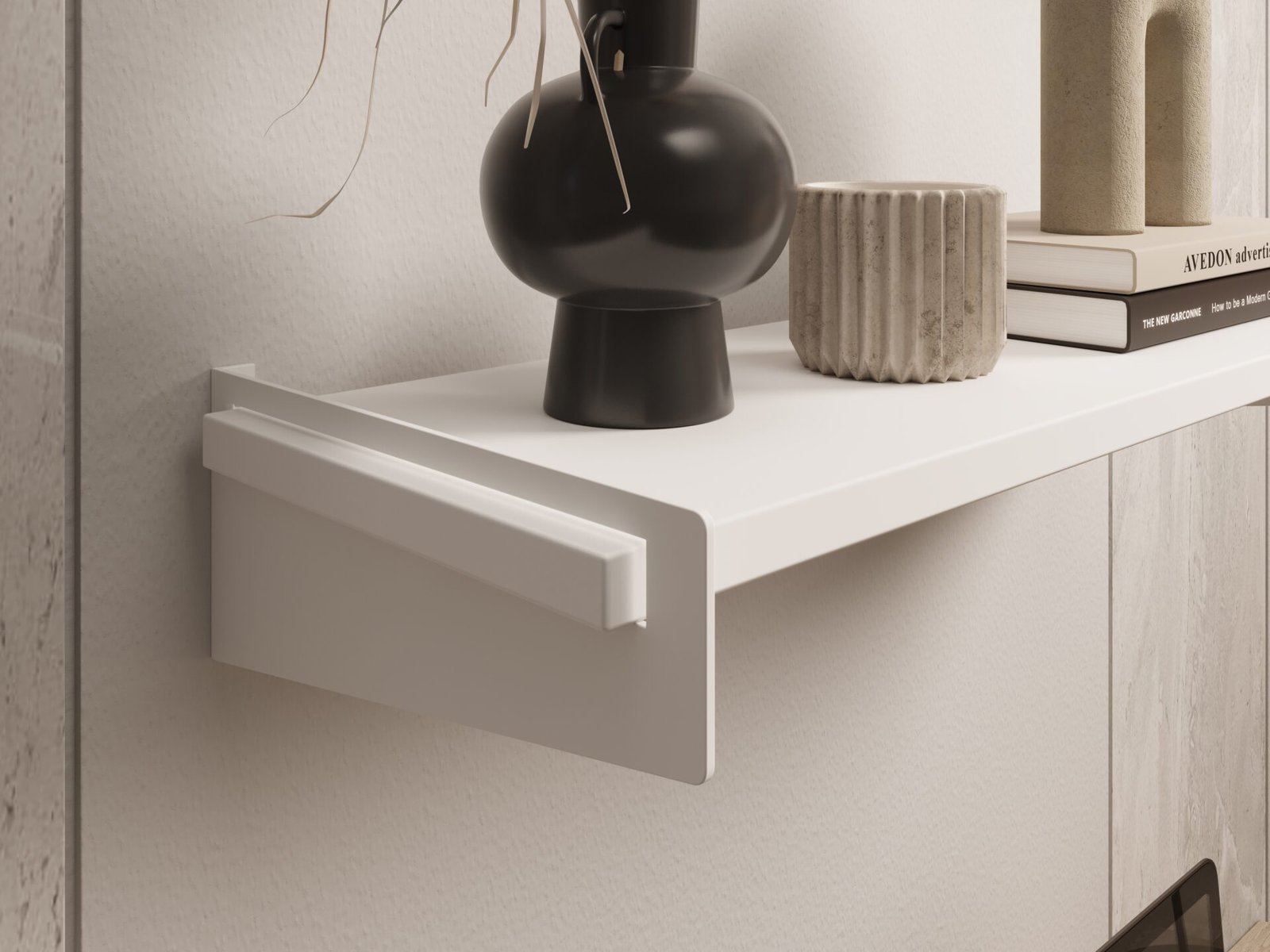 Ovo shelf, white/matt white, ADRK - Image 3