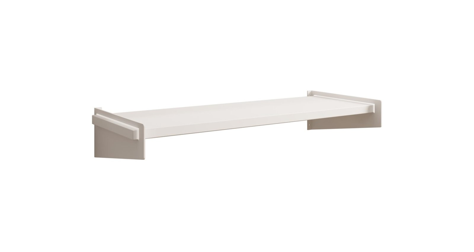 Ovo shelf, white/matt white, ADRK