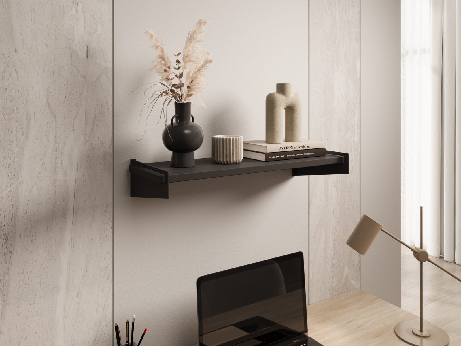 Ovo shelf, black, ADRK - Image 2
