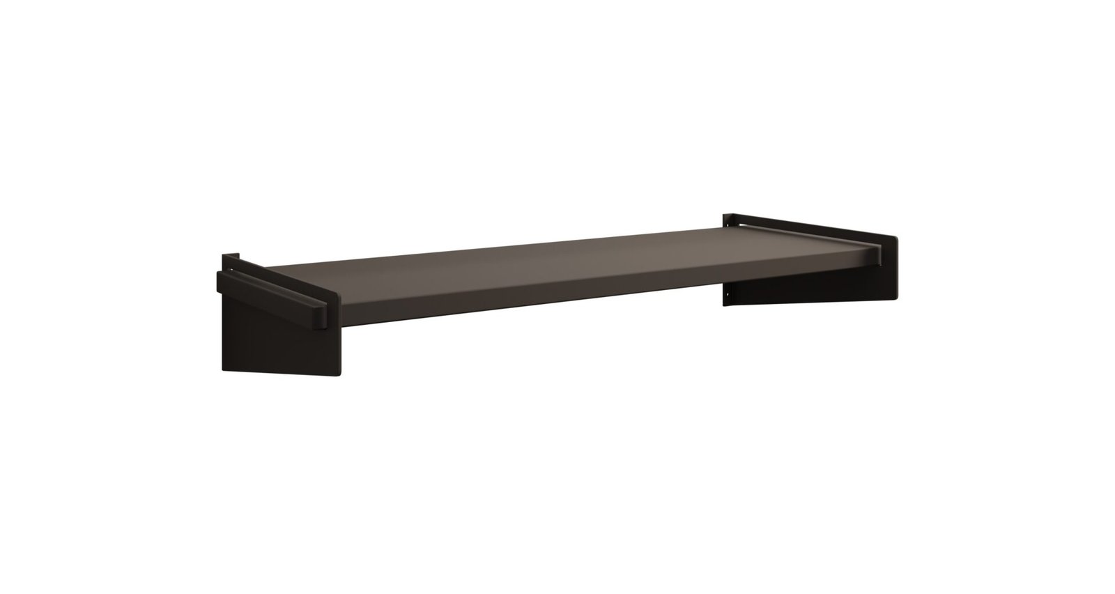 Ovo shelf, black, ADRK