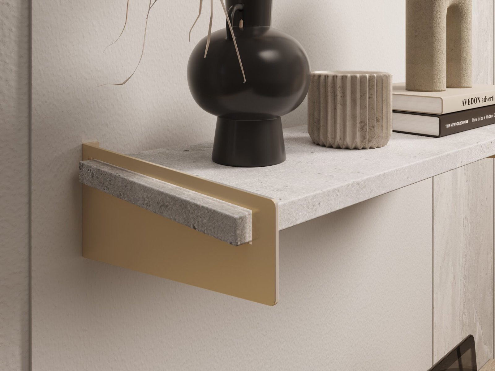 Ovo gold/concrete ADRK shelf - Image 3