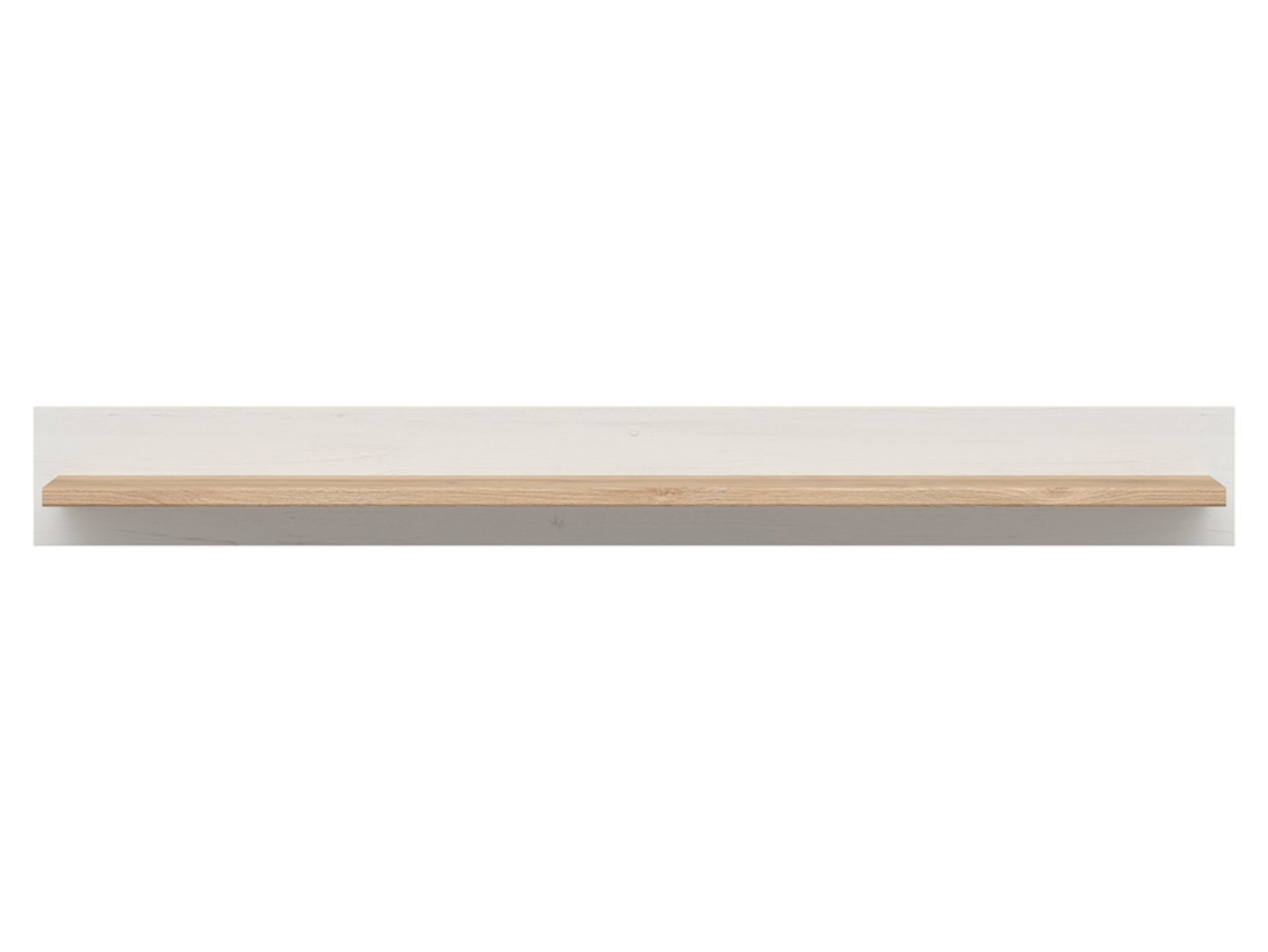 LOKSA hanging shelf 143 cm andersen pine white - Image 2