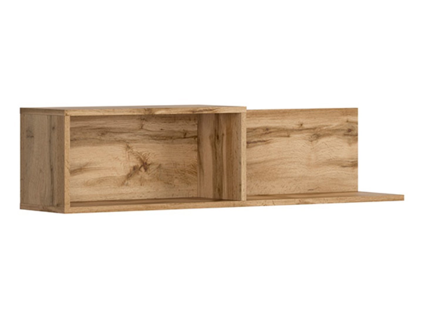 NUIS hanging shelf, 102.5 cm, oak color, Wotan