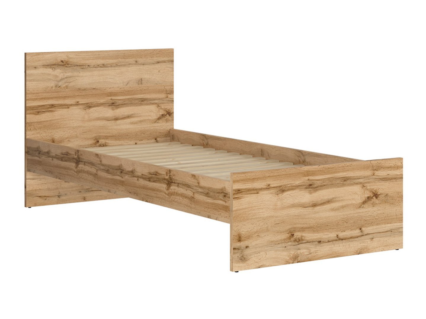 NUIS hanging shelf, 95 cm, oak color, Wotan - Image 5