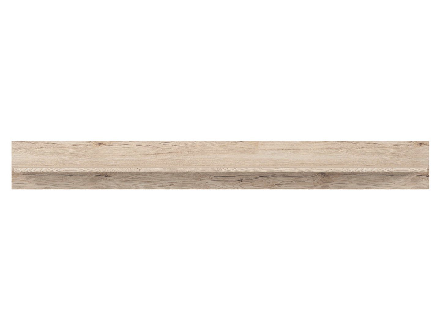 ROMANCE hanging shelf 143 cm light sanremo oak color - Image 2