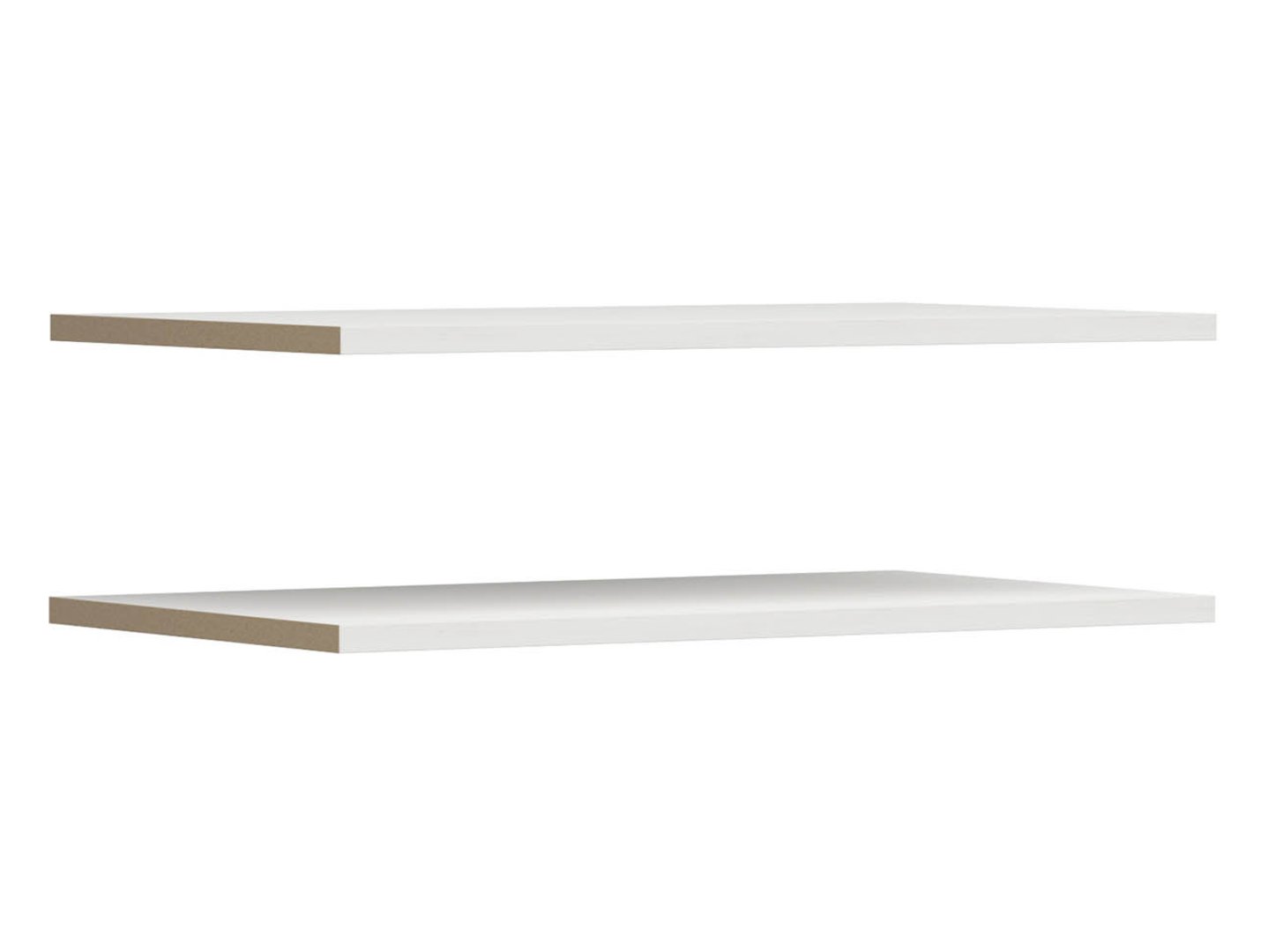 83 cm shelves for LOKSA sliding wardrobes, Andersen pine, white