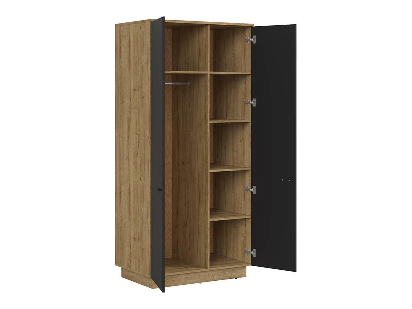 Shelves for ZENADA two-door wardrobe, Waterford oak - Image 2
