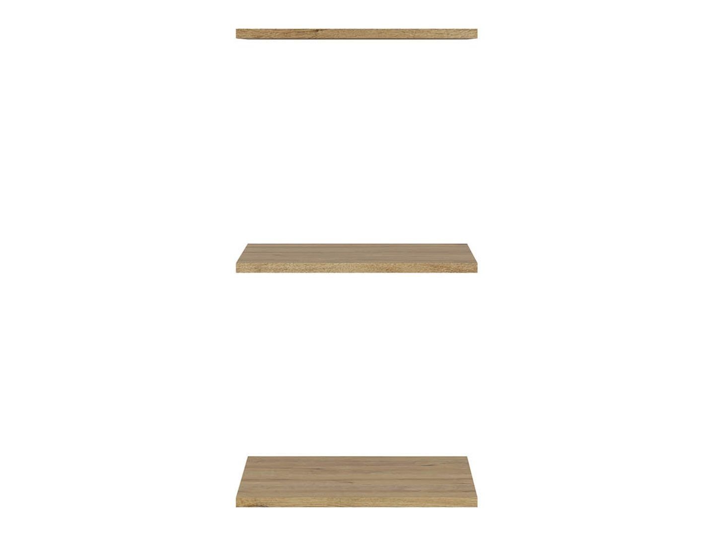 Shelves for ZENADA two-door wardrobe, Waterford oak - Image 3