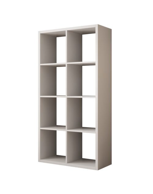Cleo V white ADRK bookshelf