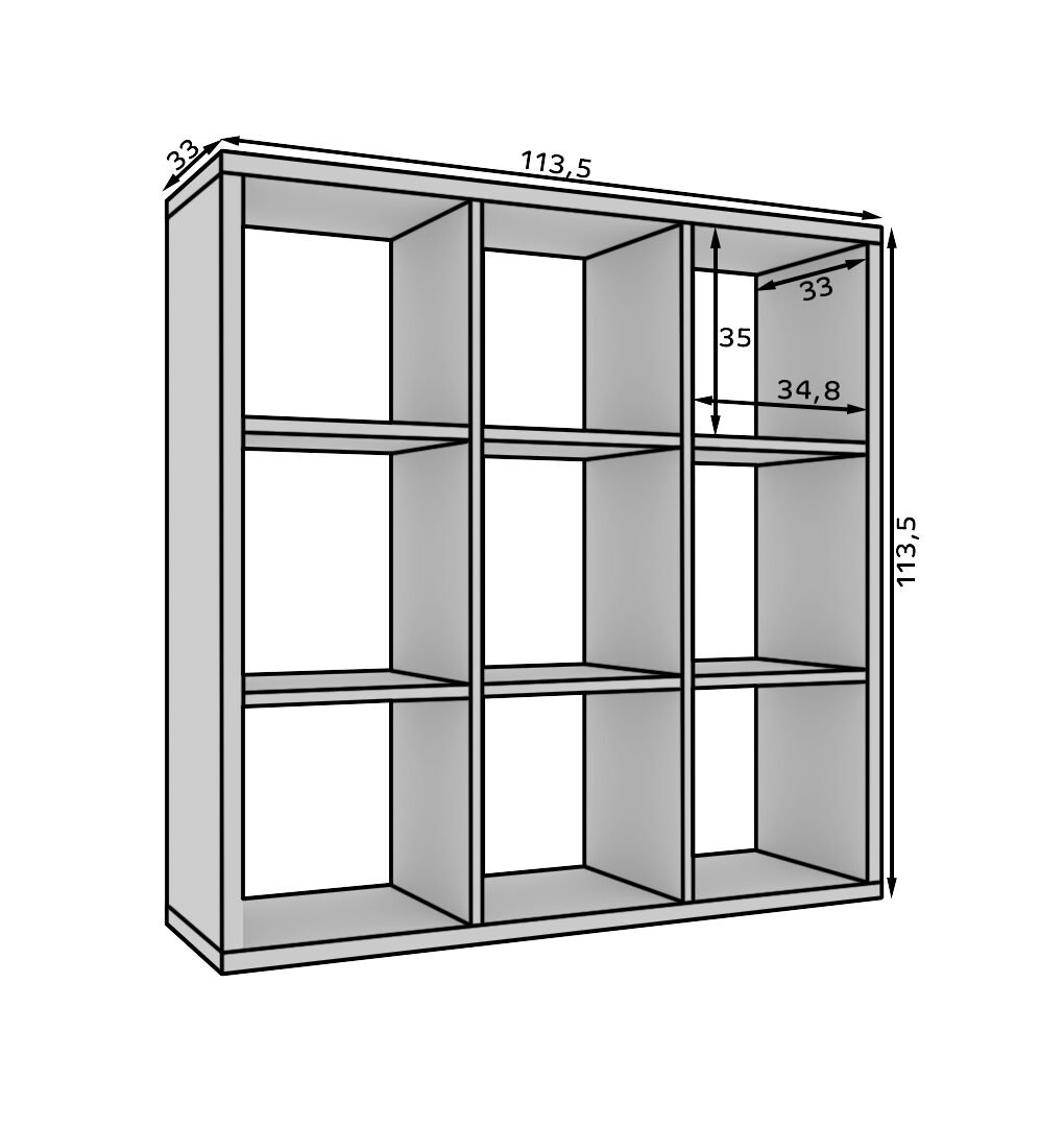 Cleo VI Sonoma ADRK bookcase - Image 4