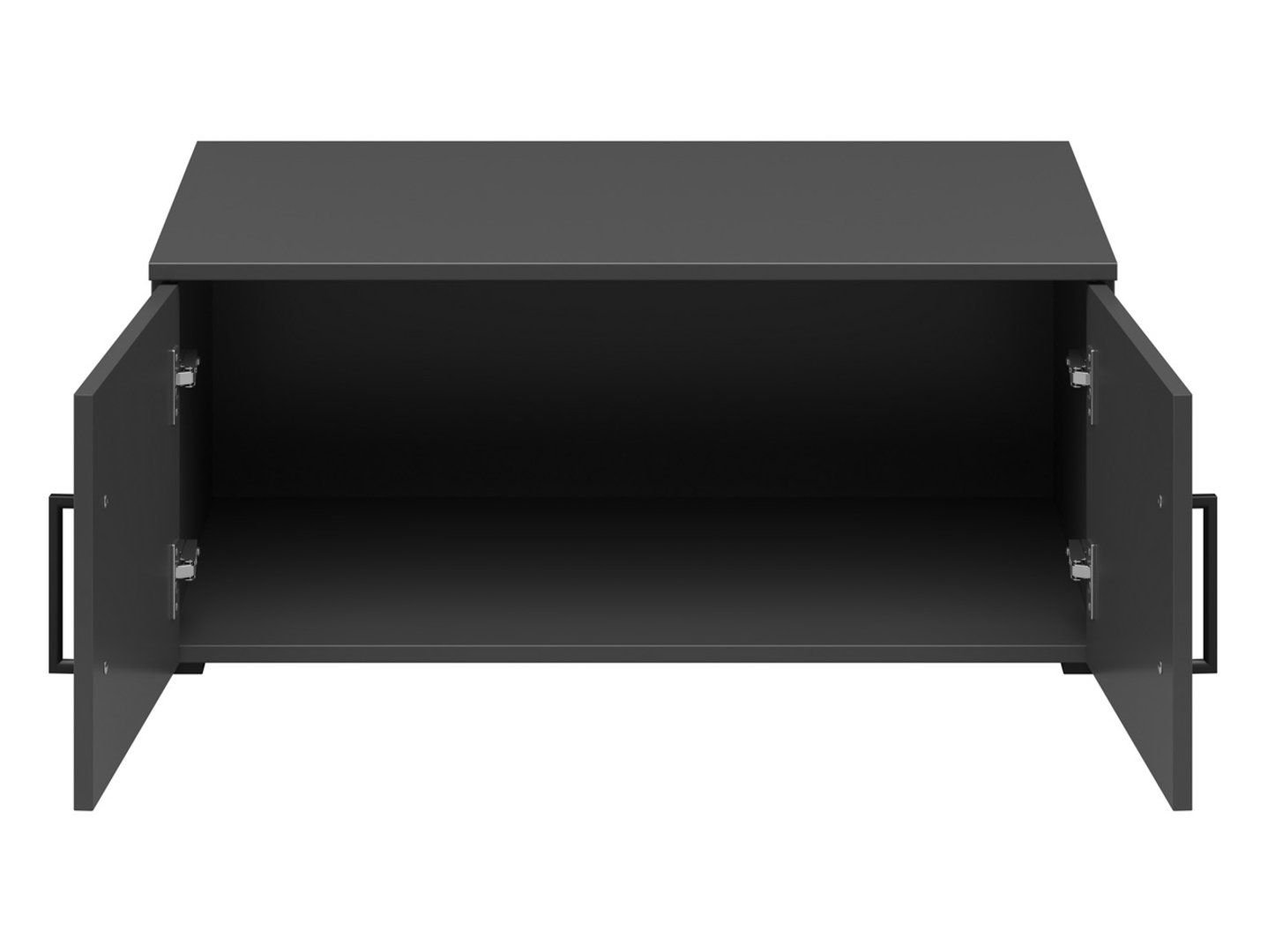 MultiDo two-door cabinet shelf, 80 cm, graphite - Image 6