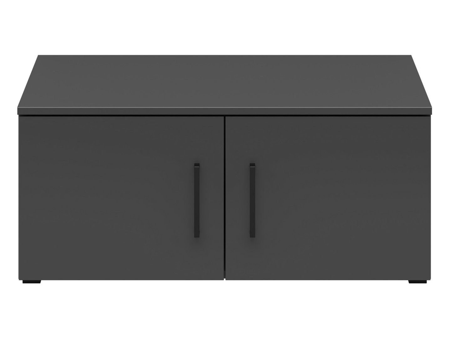 MultiDo two-door cabinet shelf, 80 cm, graphite - Image 7