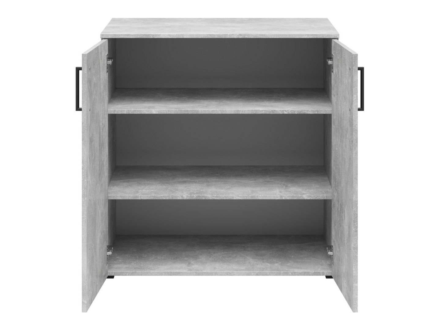 Two-door MultiDo cabinet, 80 cm, light, atelier - Image 2