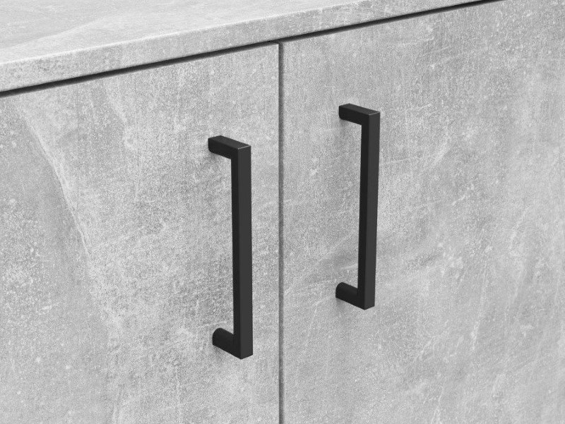 Two-door MultiDo cabinet, 80 cm, light, atelier - Image 4