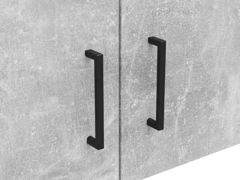 Two-door MultiDo cabinet, 80 cm, light, atelier - Image 4