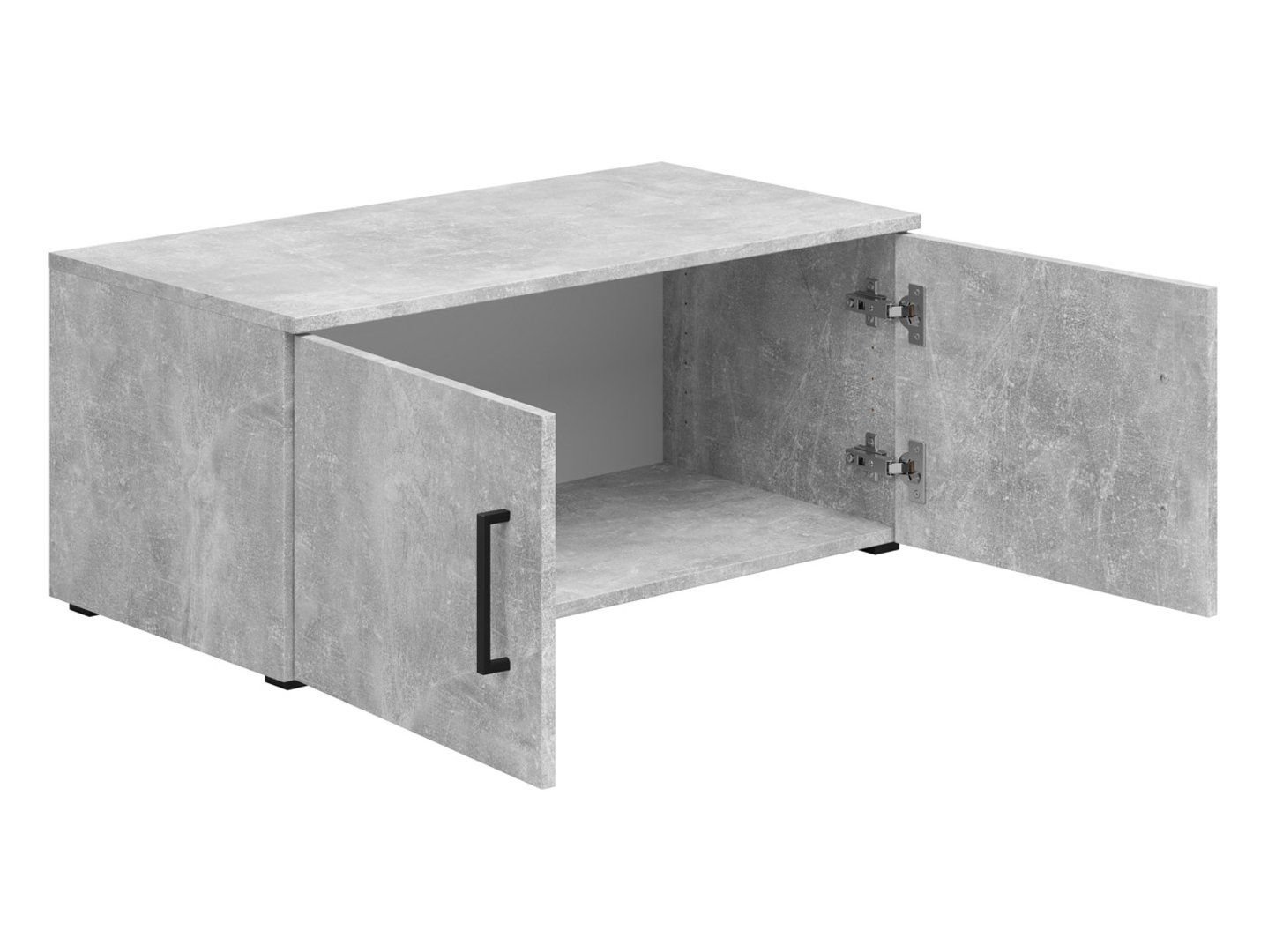 Two-door MultiDo cabinet, 80 cm, light, atelier
