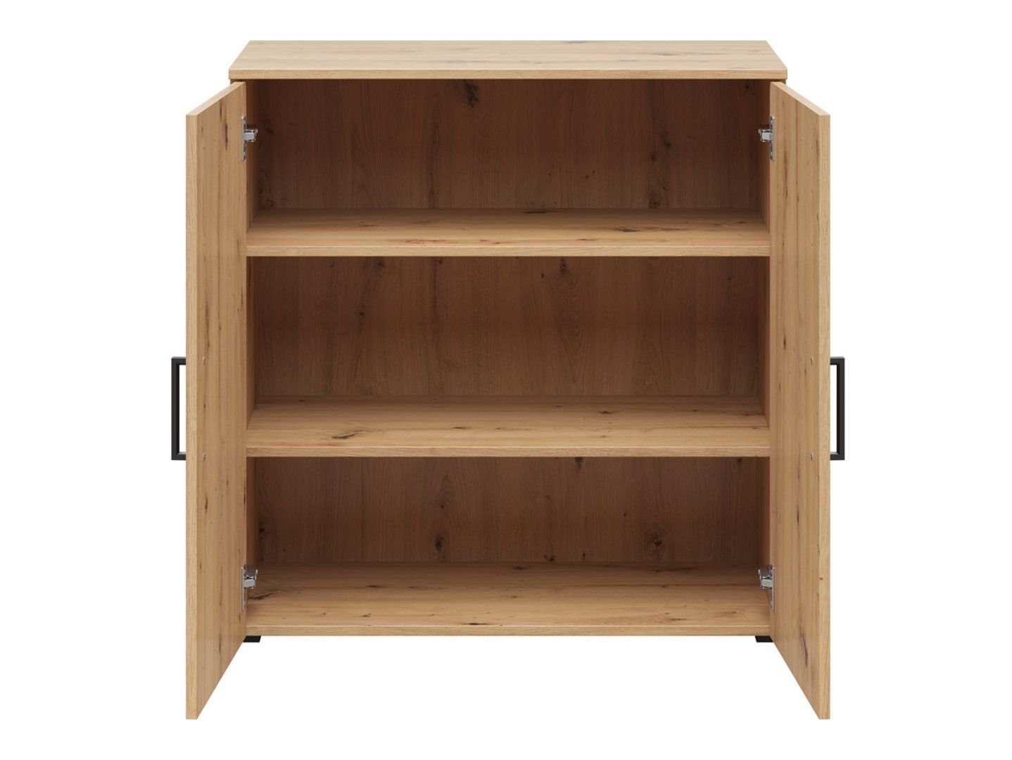 MultiDoo two-door cabinet, 80 cm, faux oak - Image 6