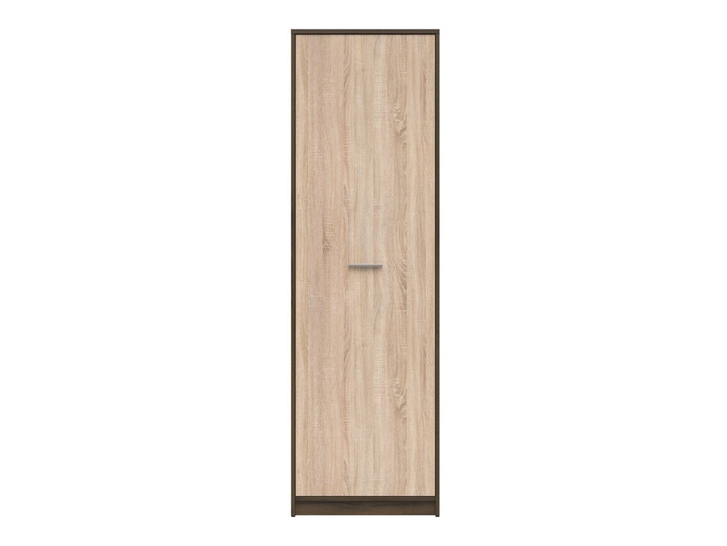 NEPO PLUS single-door bookcase, 60 cm, noble oak/sonoma oak - Image 4
