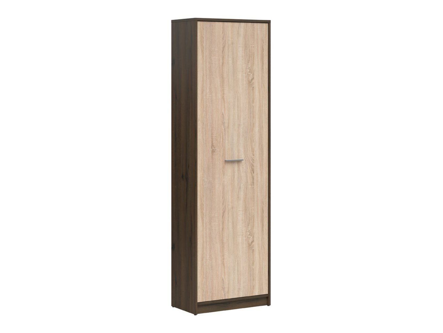 NEPO PLUS single-door bookcase, 60 cm, noble oak/sonoma oak - Image 5