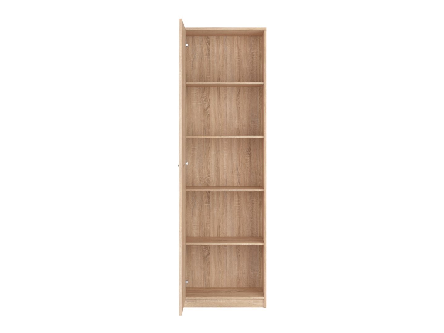 NEPO PLUS single-door bookcase, 60 cm, Sonoma oak - Image 3