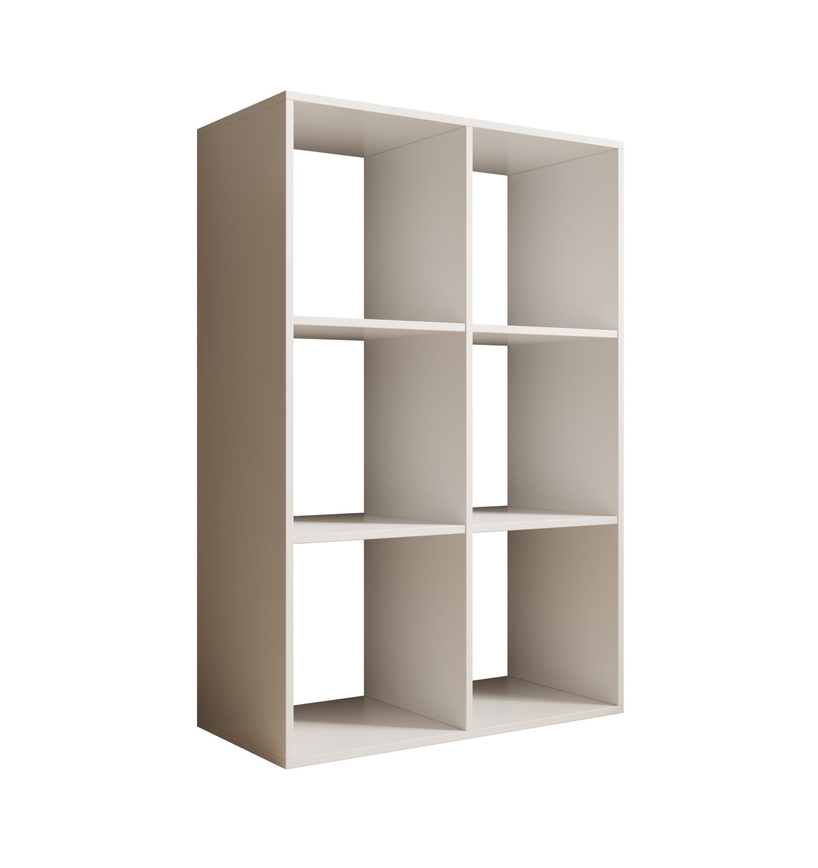 Shelf "Lenti 2x3", white, ADRK