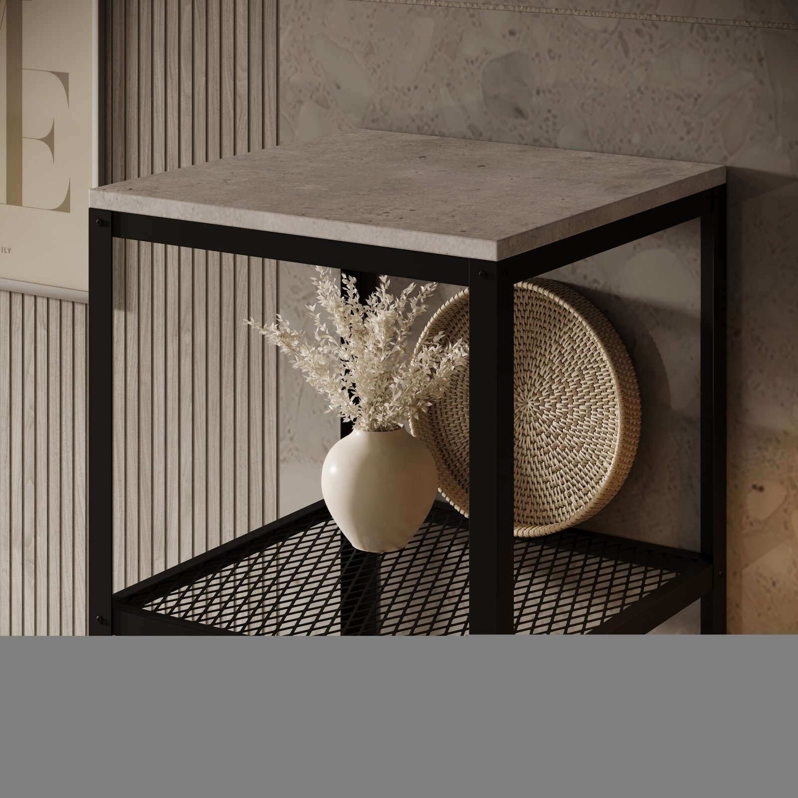 Reli black/concrete ADRK shelf - Image 3