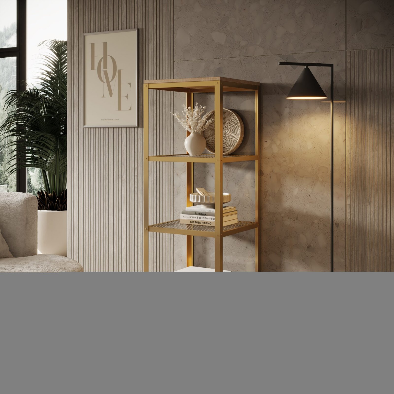 Reli Gold/Sonoma ADRK bookcase - Image 2