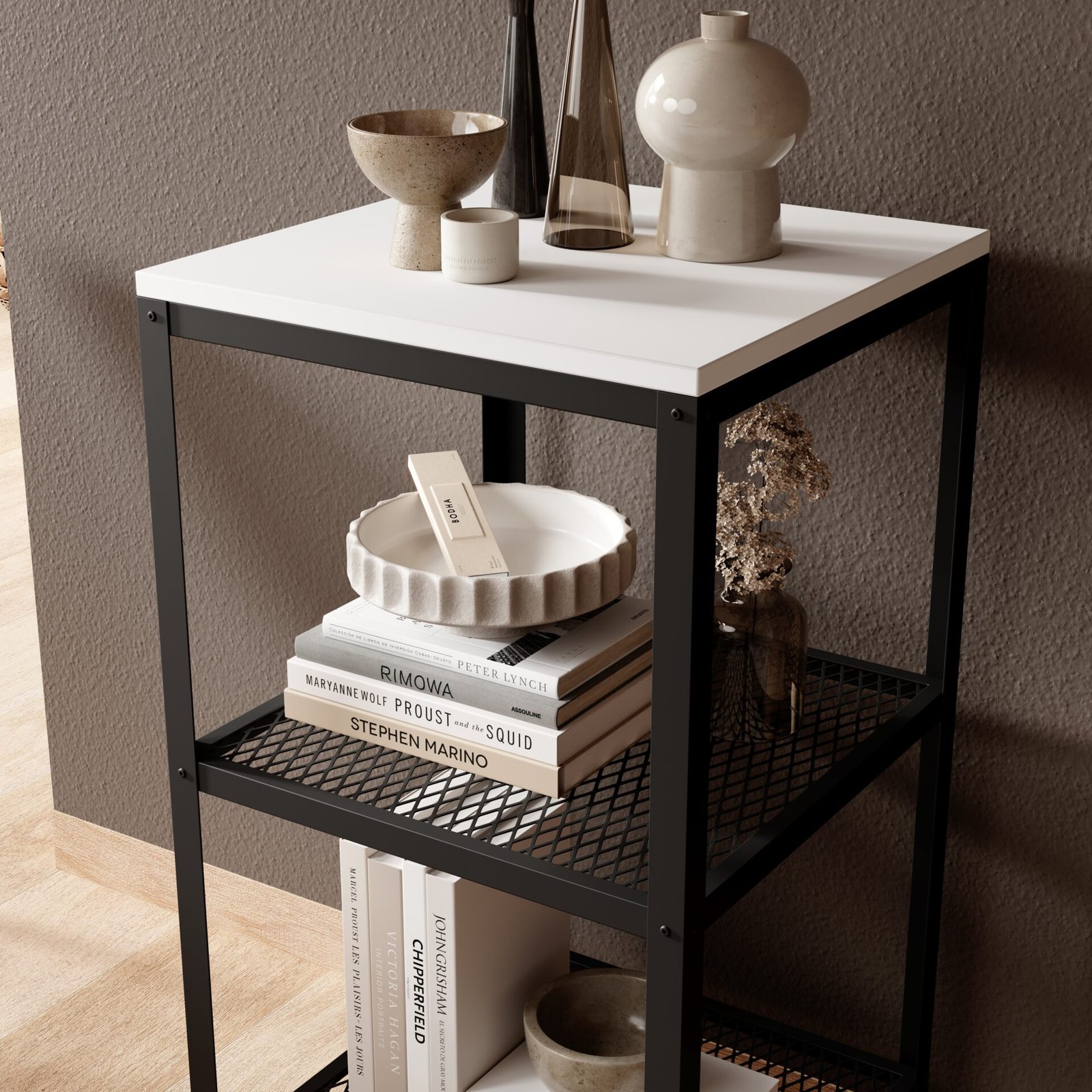 Rolin shelf black/matt white ADRK - Image 3