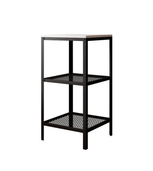 Rolin shelf black/matt white ADRK