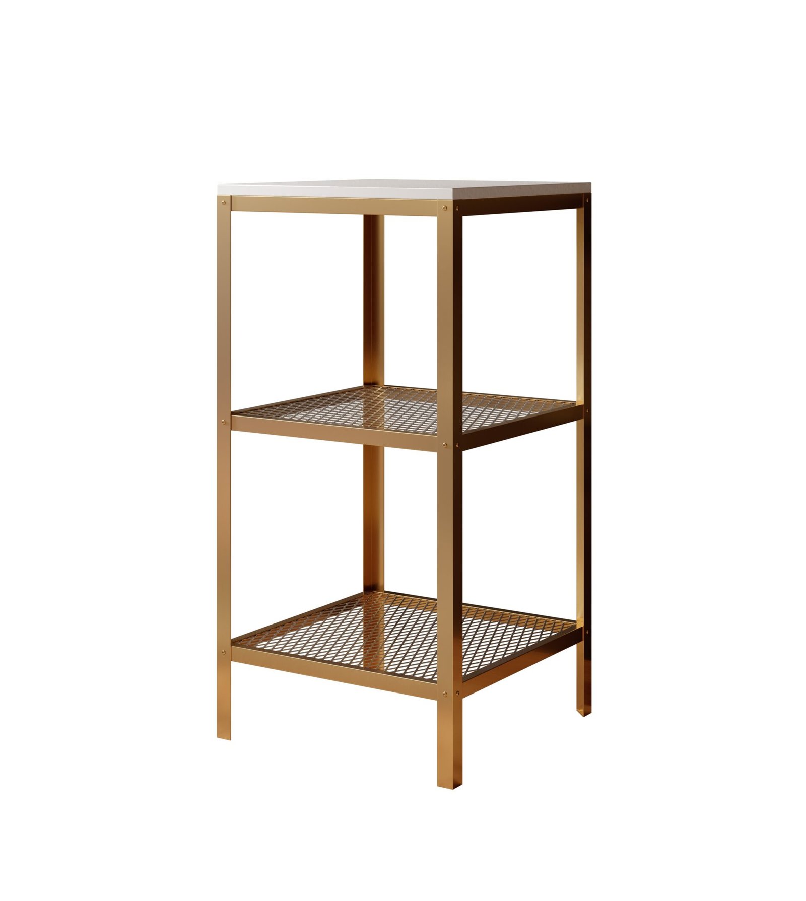 Rolin gold/white gloss ADRK bookshelf