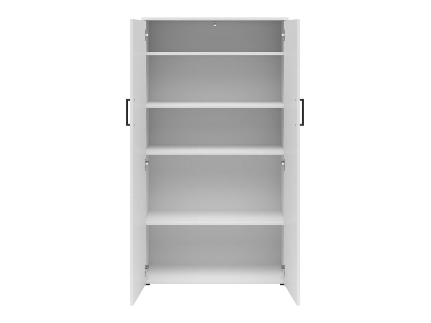 MultiDo closed two-door bookcase, 80 cm, white - Image 6