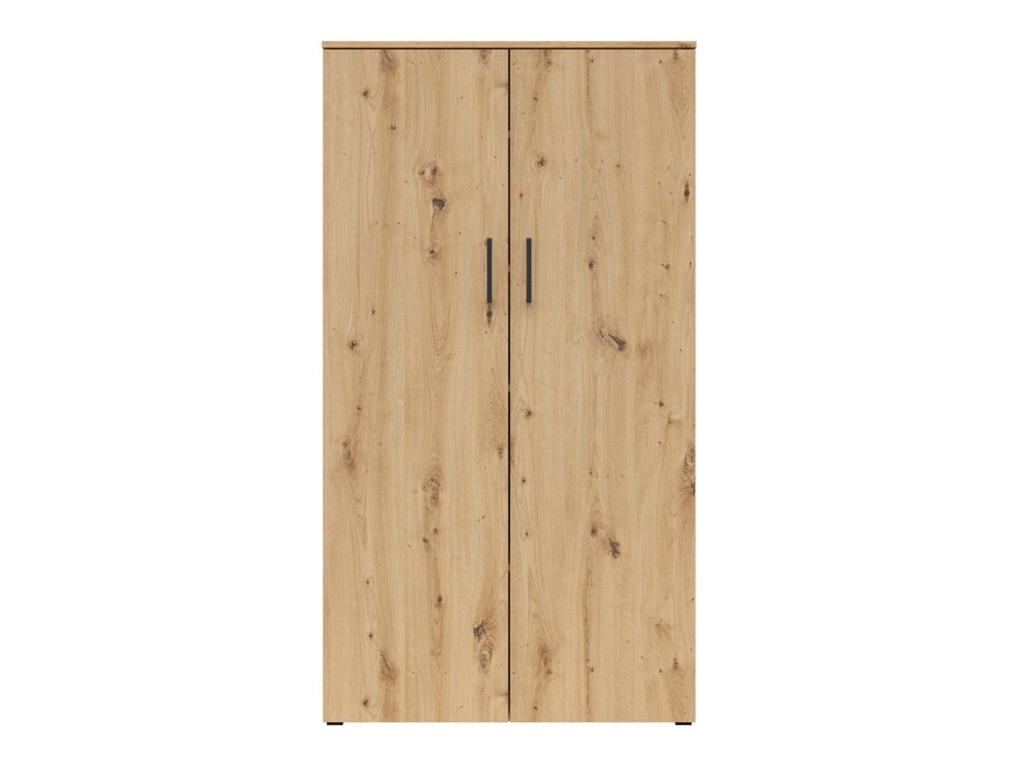 MultiDo 80 cm two-door bookcase, faux oak - Image 7
