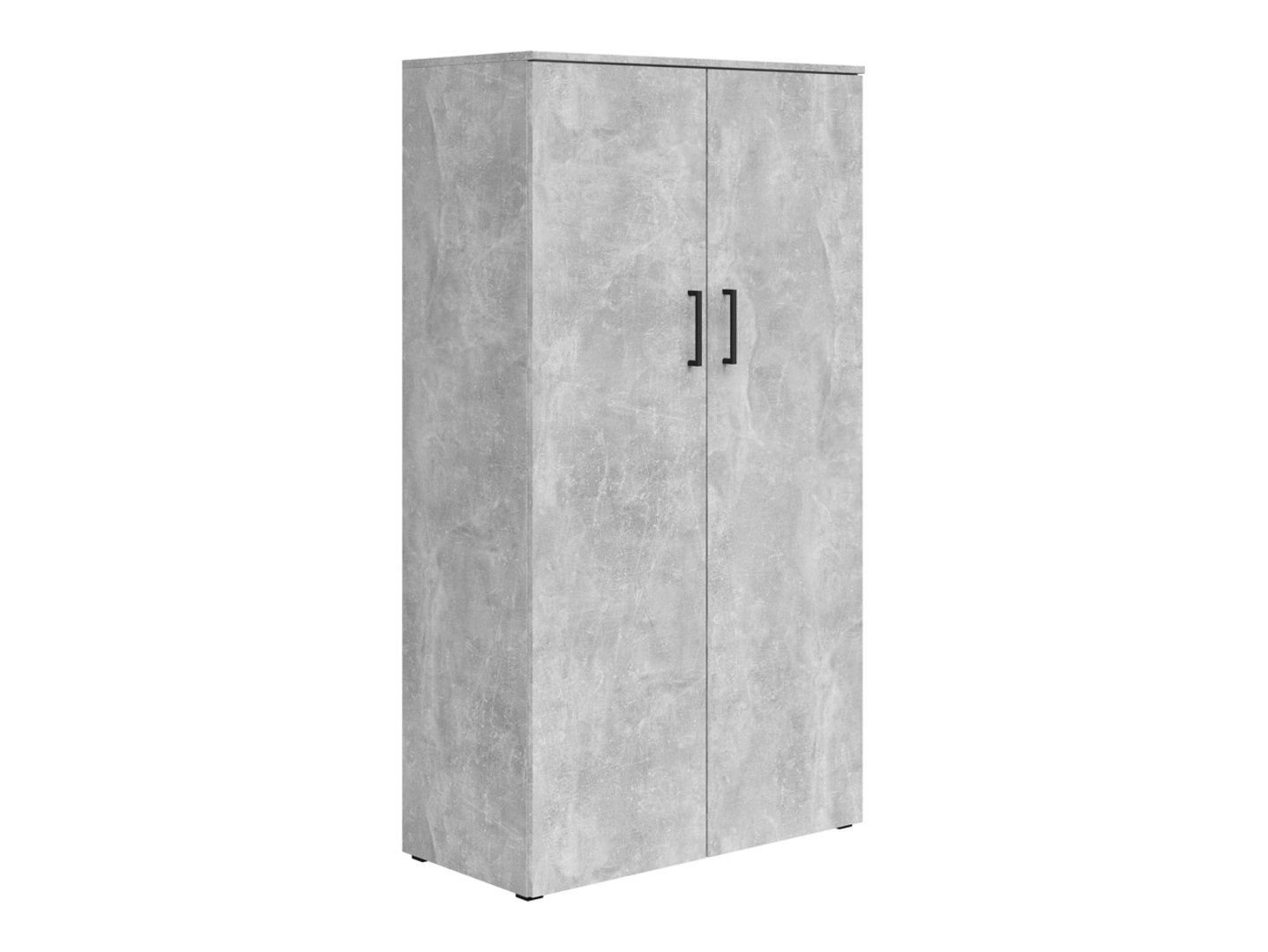Closed two-door MultiDo bookcase, 80 cm, light color, atelier - Image 5