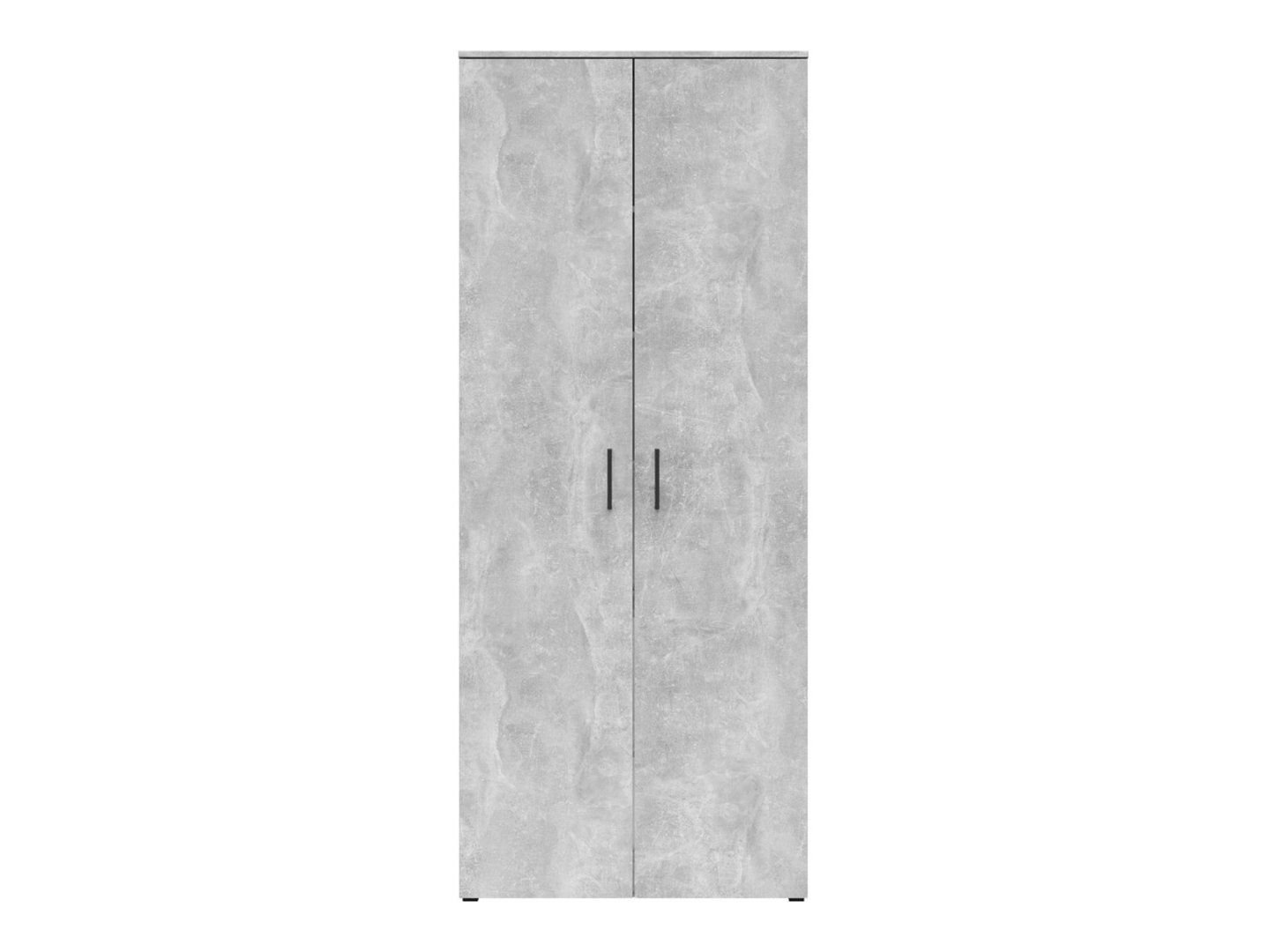Closed two-door MultiDo bookcase, 80 cm, light color, atelier - Image 3