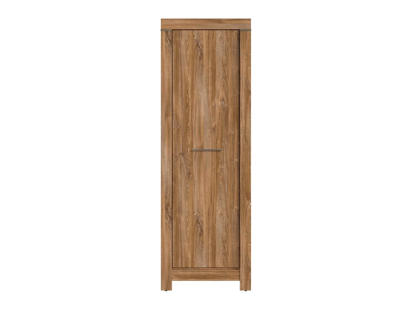 GENT single-door closed bookcase, 66 cm, oak color, Stirling wood - Image 2