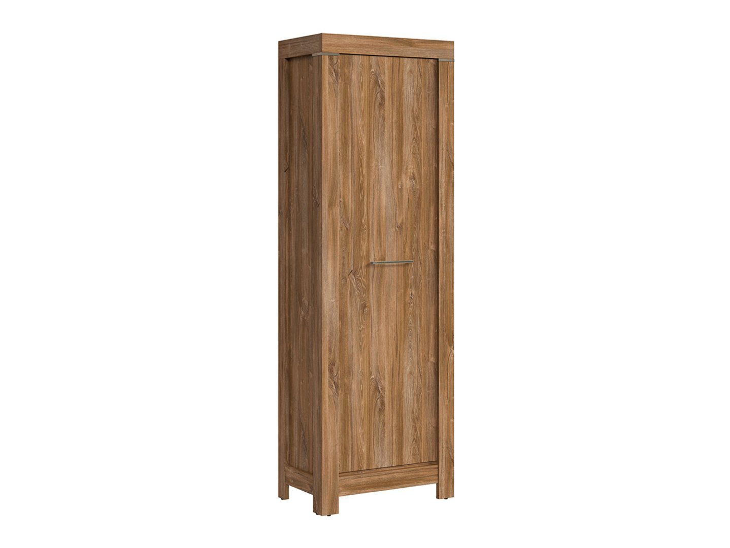 GENT single-door closed bookcase, 66 cm, oak color, Stirling wood