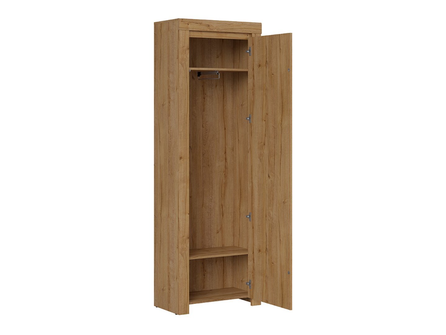 HOLTEN single-door closed bookcase 68.5 cm, Waterford oak - Image 3